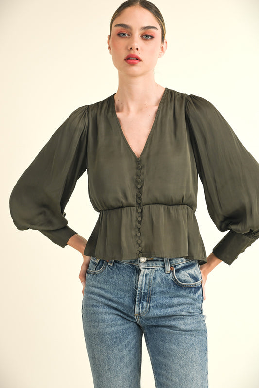 Jazmine Button Up Blouse