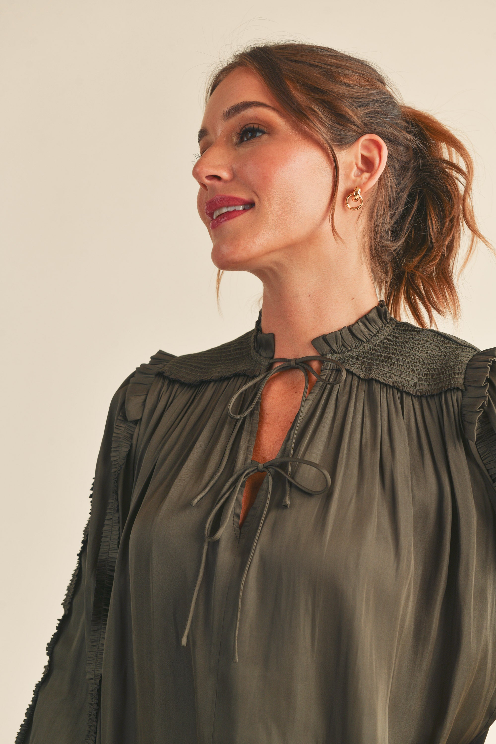 Karissa Ruffle Blouse – RESET by Jane